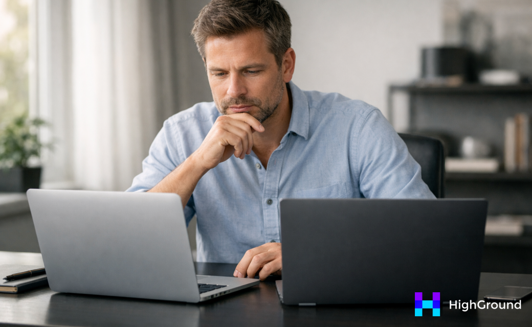 Two AI writing tools compared side by side