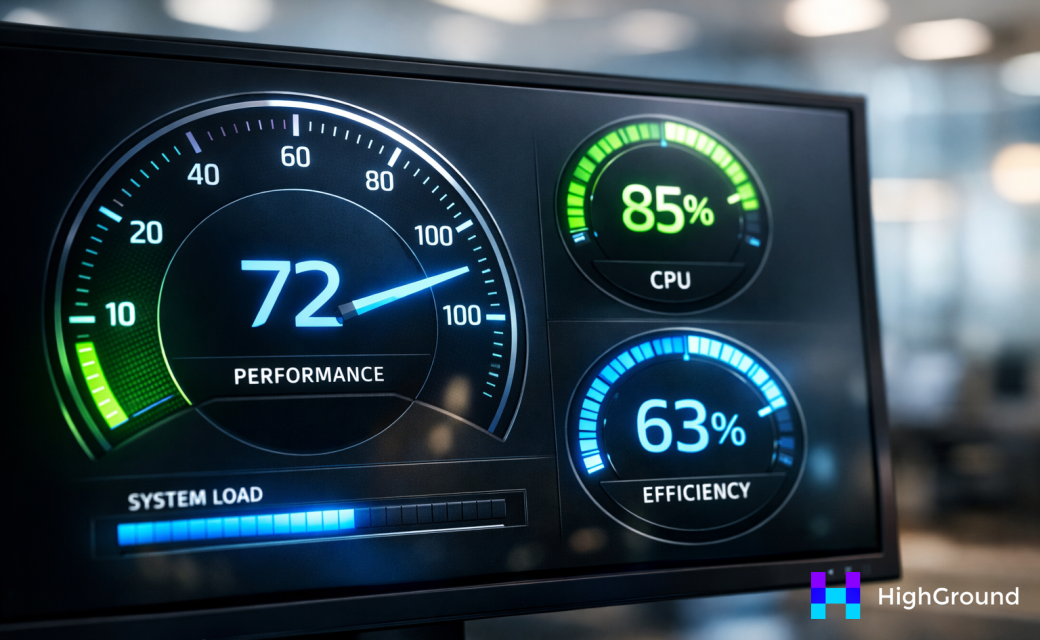 Anyword predictive performance score breakdown chart