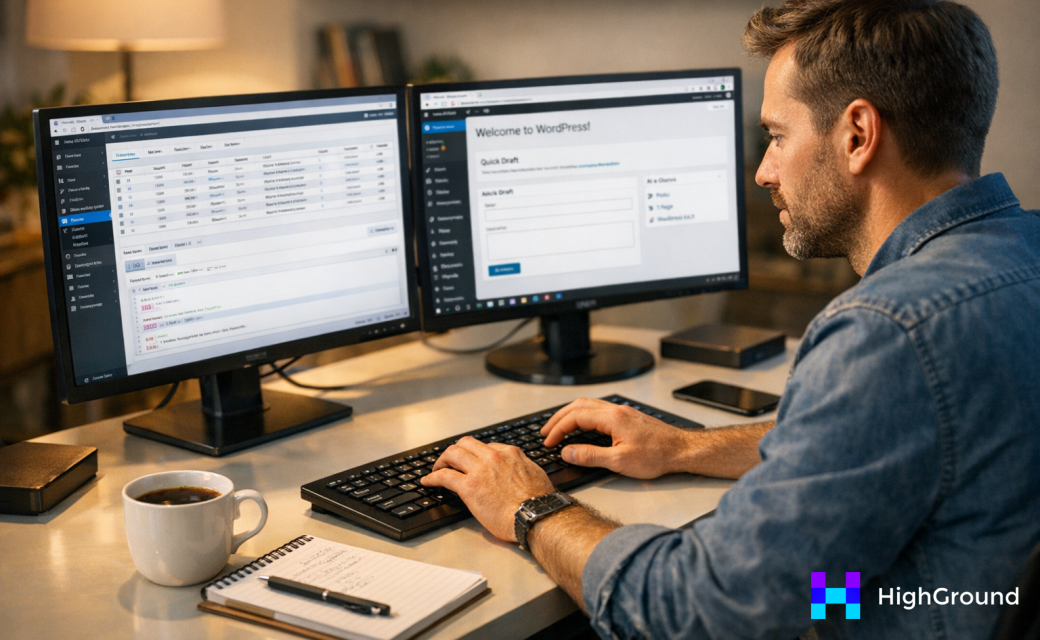 WordPress post audit checklist on screen