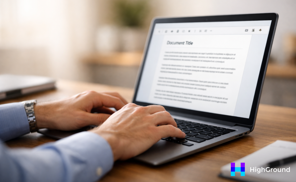ChatGPT interface inside a block editor
