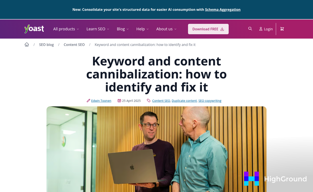 Website monitoring dashboard tracking keyword rankings