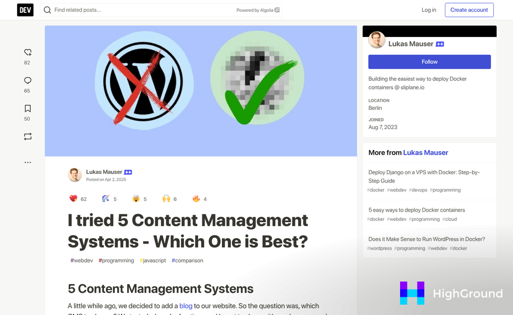 Dashboard comparison of multi-site management platforms