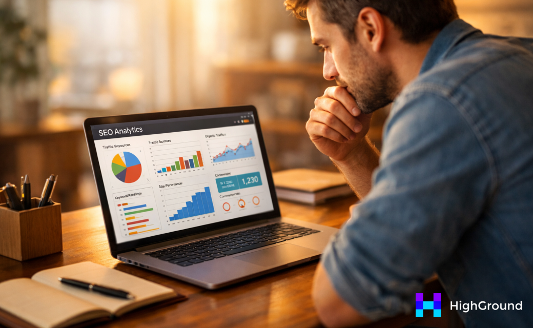 Frase SEO content optimization dashboard interface