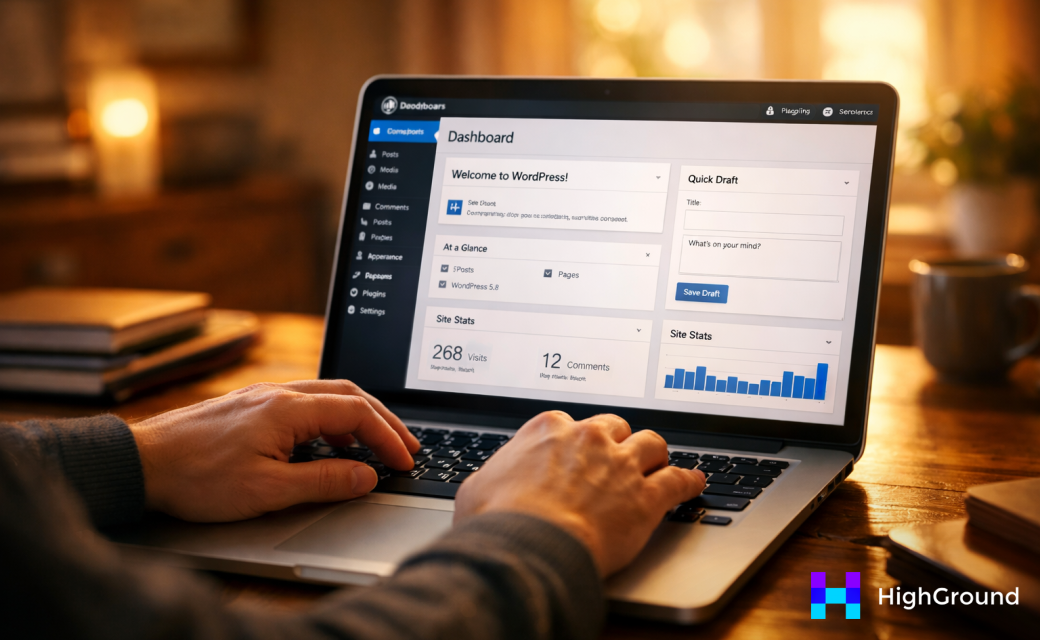 WordPress dashboard with Claude API integration settings