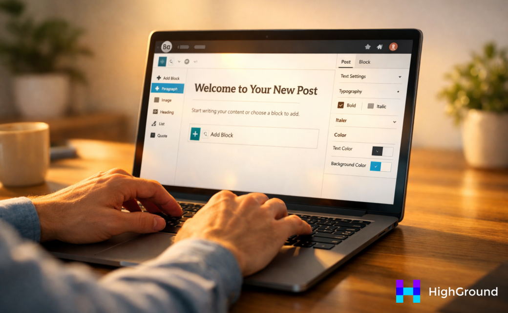 ChatGPT outline pasted into WordPress editor