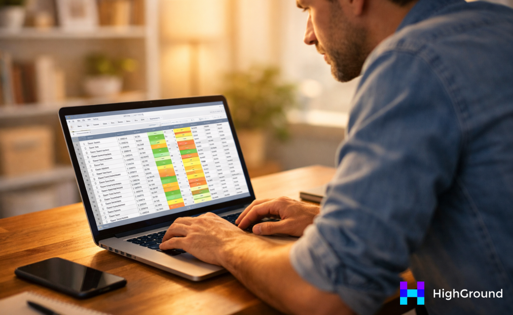 AI tool comparison chart by site budget