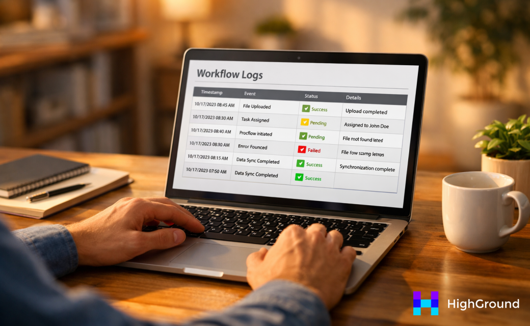 Automation workflow running smoothly over time