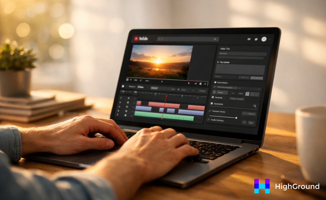 ChatGPT interface showing edited video description