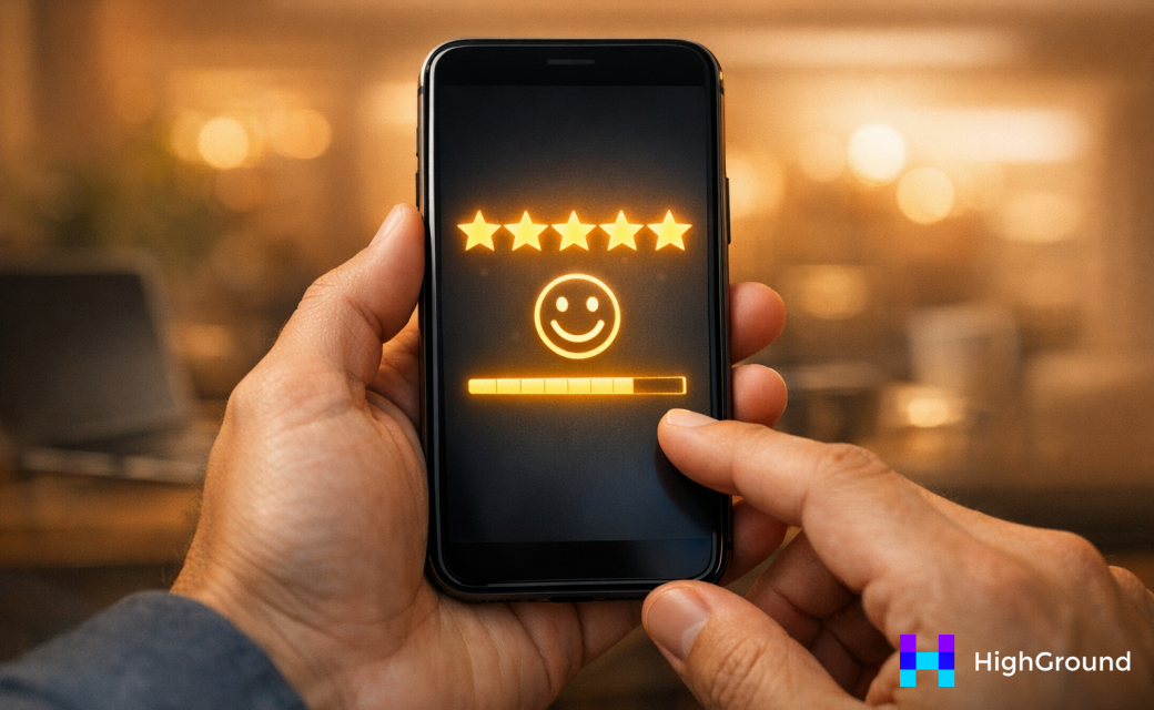 User satisfaction comparison scores bar chart